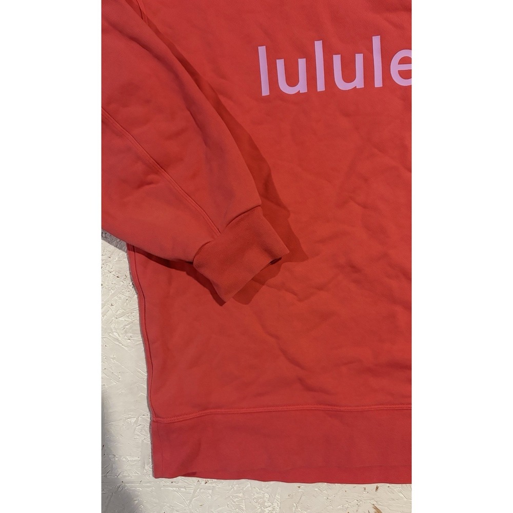 Lululemon Perfectly Oversized Crewneck Pullover Sweatshirt Hot Pink Purple 8 - Picture 3 of 8